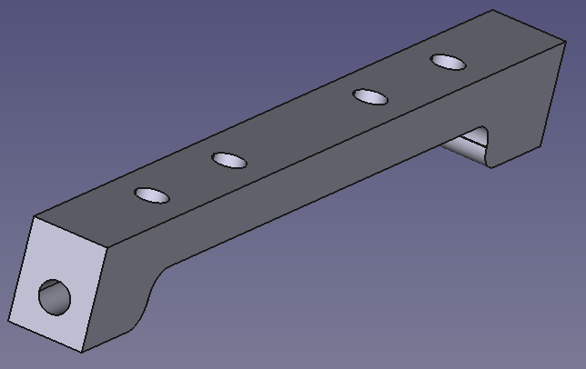 Распорка крепления регуля